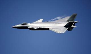 China unveils its J-20 stealth fighter on an air show in Zhuhai, Guangdong Province, China, November 1, 2016.