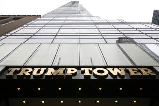 Trump Tower on 5th Avenue is pictured in the Manhattan borough of New York City, New York, U.S., April 18, 2019. REUTERS/Caitlin Ochs