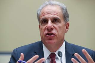 U.S. Justice Department Inspector General Michael Horowitz testifies before the House Oversight and Government Reform Committee on Capitol Hill in Washington, U.S. September 18, 2019. REUTERS/Jonathan Ernst