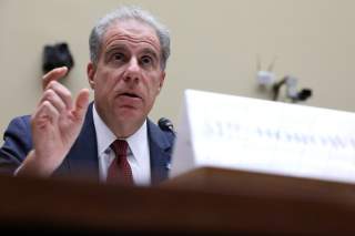 U.S. Justice Department Inspector General Michael Horowitz testifies before the House Oversight and Government Reform Committee on Capitol Hill in Washington, U.S. September 18, 2019. REUTERS/Jonathan Ernst