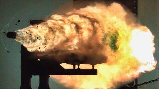 Railgun Test by U.S. Navy in 2008 