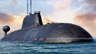 Russian Navy Attack Submarine