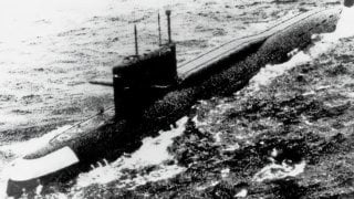 Russian Navy Yankee-Class Submarine