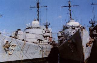 Two Casco-class cutters of the Navy of South Vietnam after their escape to Subic Bay, Philippines, circa in 1975.