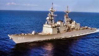 Spruance-Class Destroyer U.S. Navy