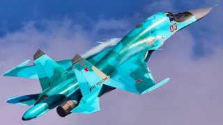 Su-34 Fullback Fighter-Bomber Russia 