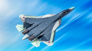 Su-57 Fighter from Russia 