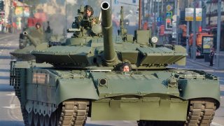 T-80BVM Tank from Russia