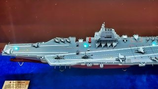 Type 003 Fujian Aircraft Carrier Model 