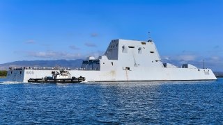 U.S. Navy Warship USS Zumwalt