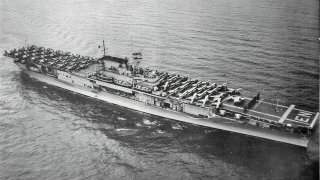 USS Enterprise World War II Aircraft Carrier