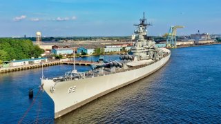 USS New Jersey Battleship Iowa-Class