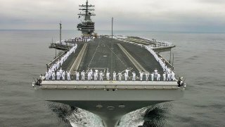 USS Ronald Reagan Nimitz-Class Aircraft Carrier