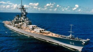 USS Wisconsin Iowa-Class Battleship