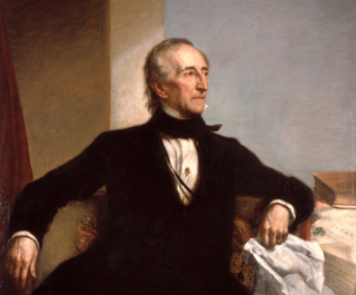 Official White House portrait of John Tyler (1790-1862)