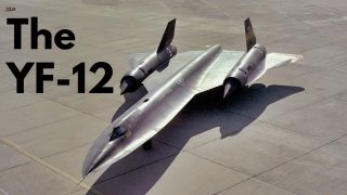 YF-12 Interceptor by Lockheed During Cold War 