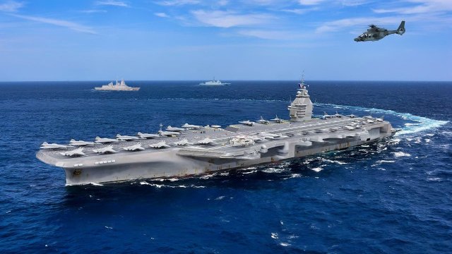 France’s New PANG Aircraft Carrier is Shaping Up Fast: Armed With ...