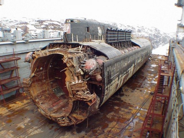 russian submarine 160 nukes