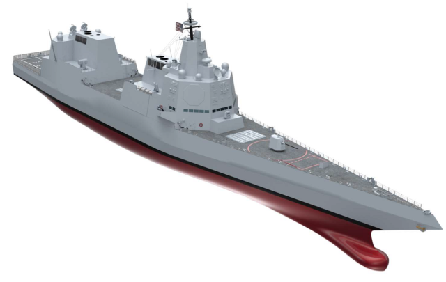 Here's a First Look at the U.S. Navy's Next-Generation Destroyer | The ...