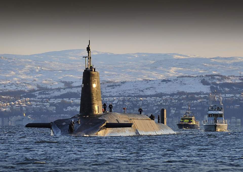 Great Britain S Nuclear Weapons Could Easily Destroy Entire Countries   1280px Vanguard At Faslane 03 0 