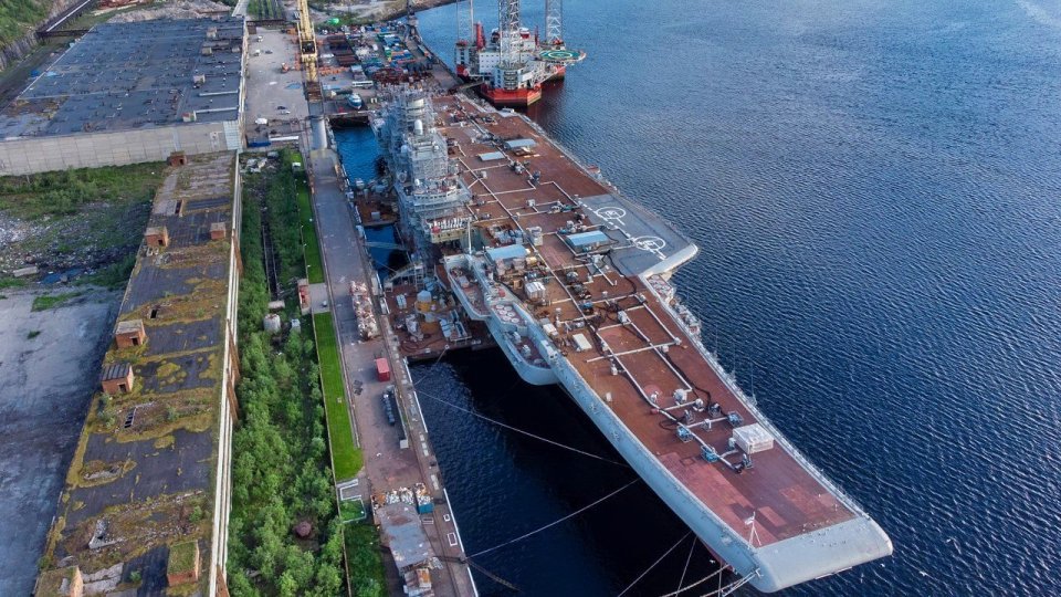 Russian Aircraft Carrier Admiral Kuznetsov Was Built To Fire A “missile 