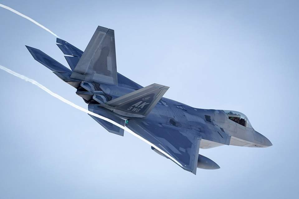 Why Did the Air Force Launch 24 Stealth F-22 Raptors All At Once? | The ...