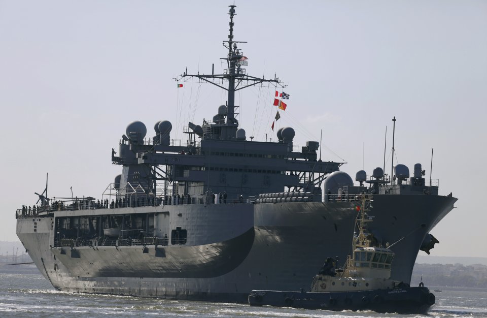 Deployment of the Flagship of U.S. 6th Fleet Rattles Moscow | The ...