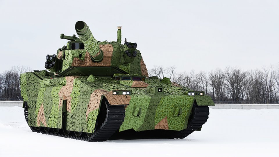 cost of military tank