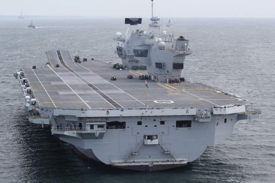 The Royal Navy Will Soon Have Two New Aircraft Carriers The National   Dsgrsdg 0 