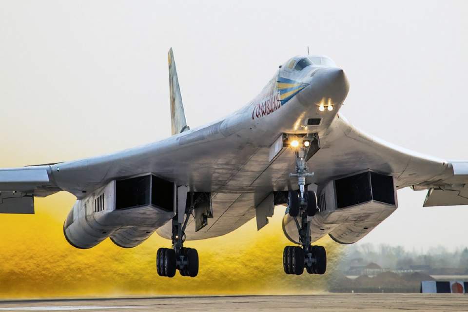 Russia Is Testing A "New" Tu-160 Blackjack Supersonic Bomber | The ...