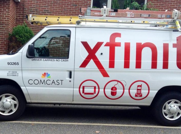 Comcast Xfinity Truck, 10/2014, by Mike Mozart of TheToyChannel and JeepersMedia on YouTube