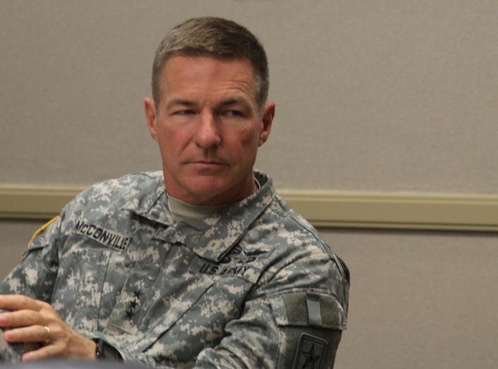 Army Vice Chief of Staff Gen. James McConville has been nominated by President Trump to take over as Chief, replacing Gen. Mark Miley.  The nomination was announced at the AUSA Global Force Symposium and Exposition, by AUSA chief, Gen. Carter Ham. The nom