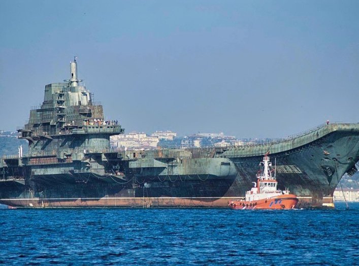 Aircraft Carrier Varyag Ukraine to China