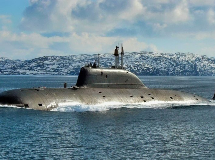 Akula II-Class Submarine from Russian Navy
