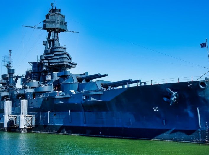 Battleship USS Texas Back in 2011
