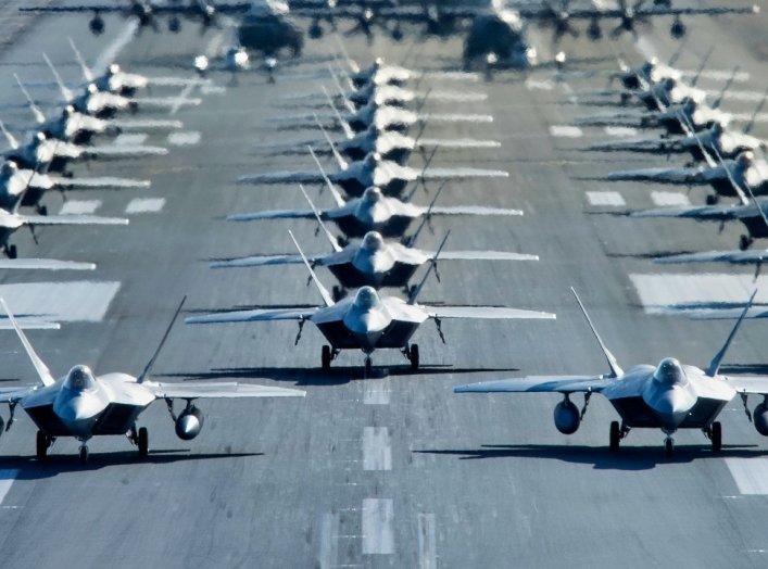 F-22 Elephant Walk