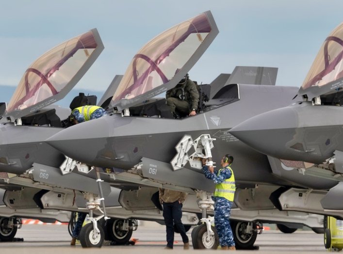 F-35 Fighters on the Runway