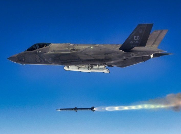 F-35 Firing A Missile 