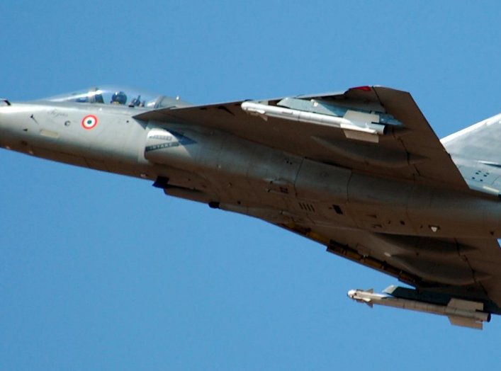Image: HAL Tejas at Aero India 2009. 9 February 2009. Wikimedia/Rahuldevnath. Creative Commons Attribution 3.0 Unported license.