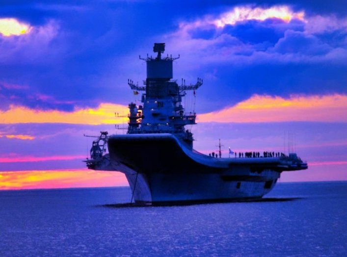INS Vikramaditya India Aircraft Carrier from Russia