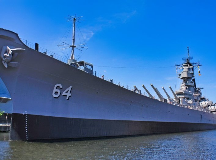 Iowa-Class Battleship U.S. Navy 