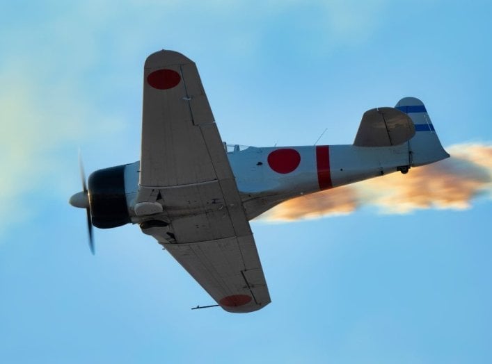 Japan Zero Fighter from World War II