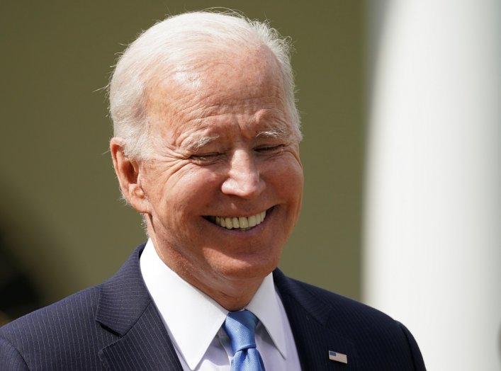 Joe Biden All Smiles