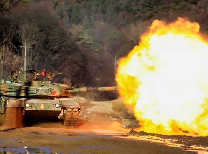 K1A2 Tank South Korea Military