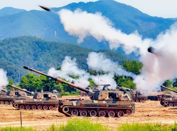 K9 South Korea Artillery