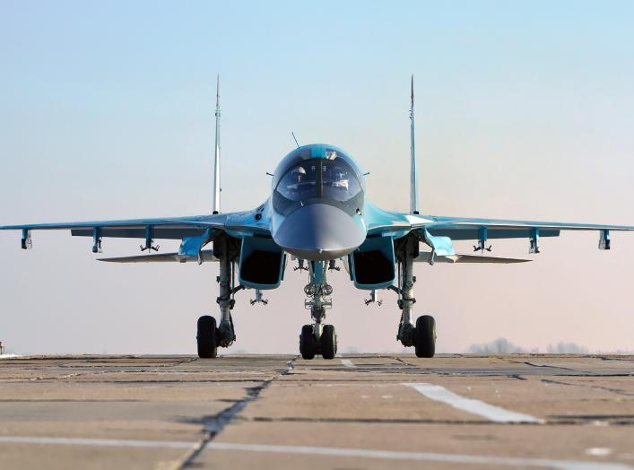 By Alex Beltyukov - http://www.airliners.net/photo/Russia---Air/Sukhoi-Su-34/2078985/L/, CC BY-SA 3.0, https://commons.wikimedia.org/w/index.php?curid=19021359