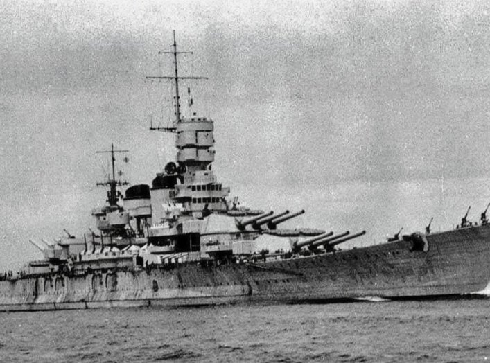 Littorio-Class Battleship from WWII