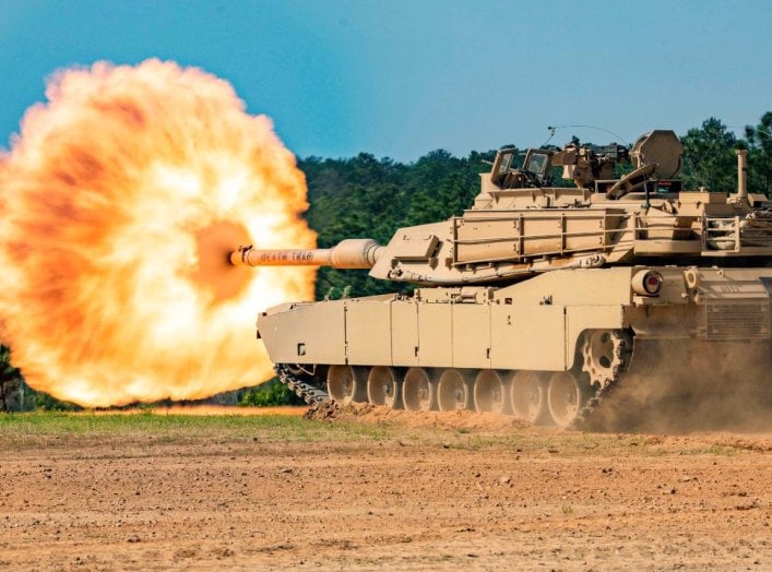 M1 Abrams Tank Like Those in Ukraine