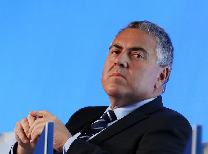 Joe Hockey looks on at the B20 Australia Summit in Sydney July 18, 2014. REUTERS/Nikki Short/Pool