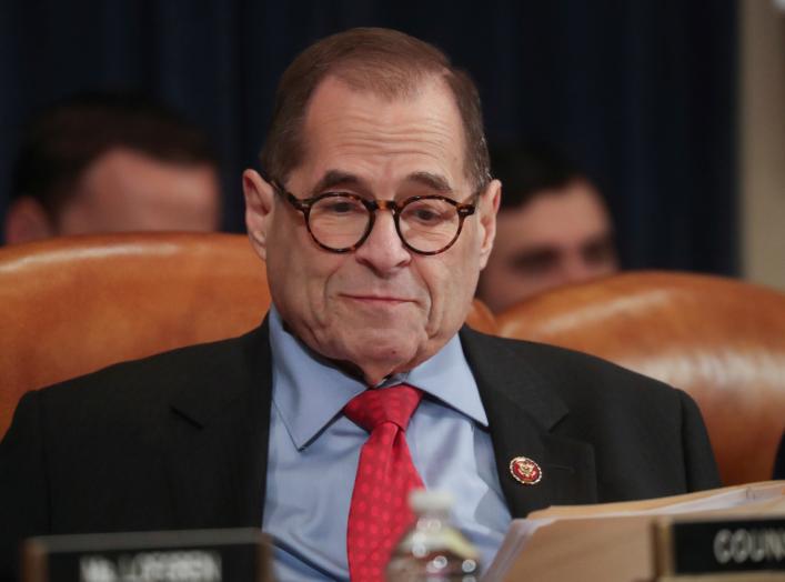 U.S. House Judiciary Committee Chairman Jerrold Nadler (D-NY) chairs the committee's vote on articles of impeachment against U.S. President Donald Trump on Capitol Hill in Washington, U.S., December 13, 2019. REUTERS/Leah Millis
